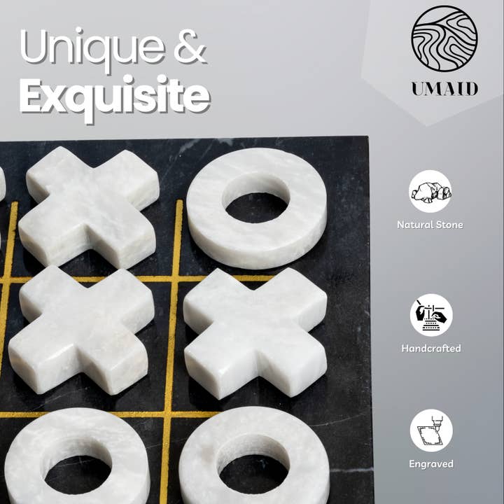UMAID PRODUCTS - Wholesale Board Game - Marble Tic Tac Toe Game12