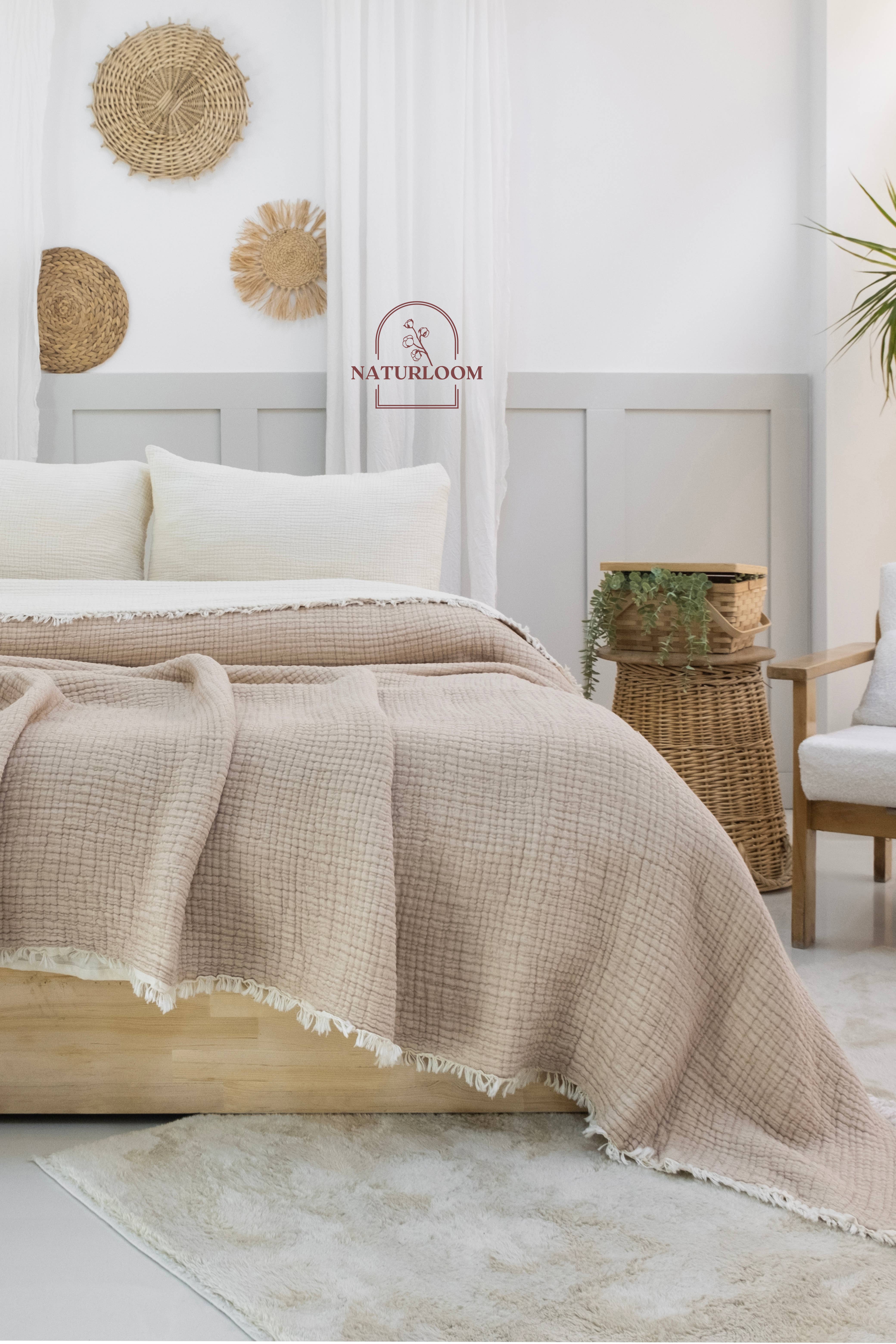 Naturloom - Wholesale Quilt - 8 Layer Organic Muslin Quilt GOTS Certified Breathable10