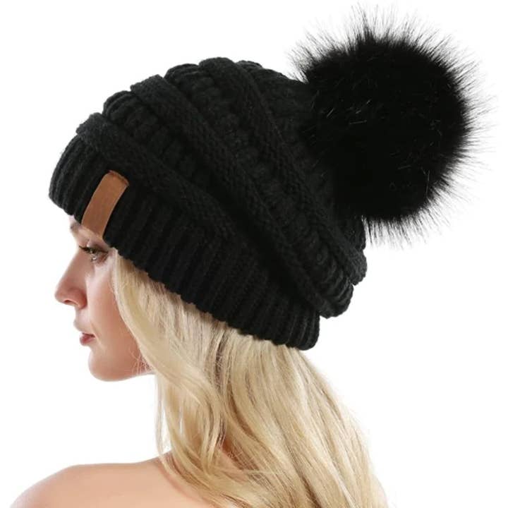 Women's Winter Thick Slouchy Beanie for wholesale by Style Rack