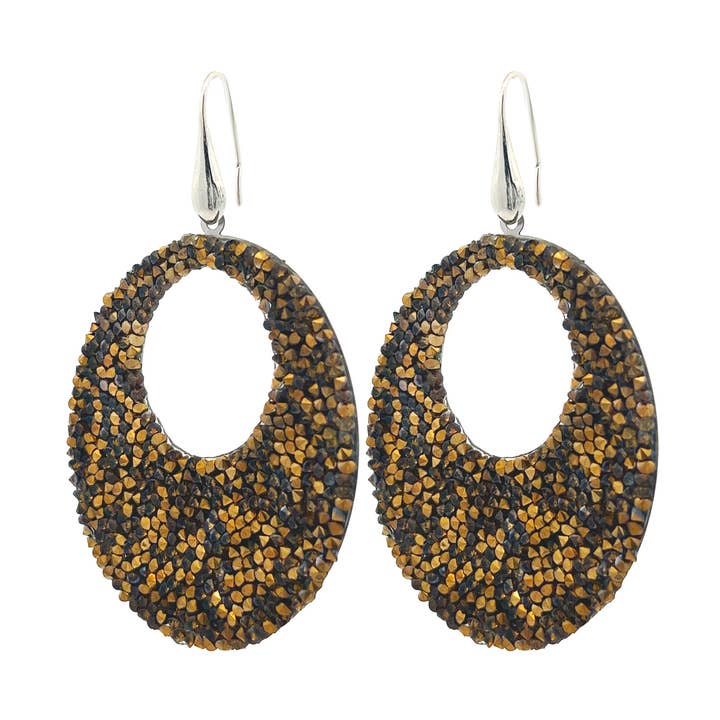 Orecchino Con Cristallo - SL61111584E30 per la vendita all'ingrosso da parte di AMORINO SRL