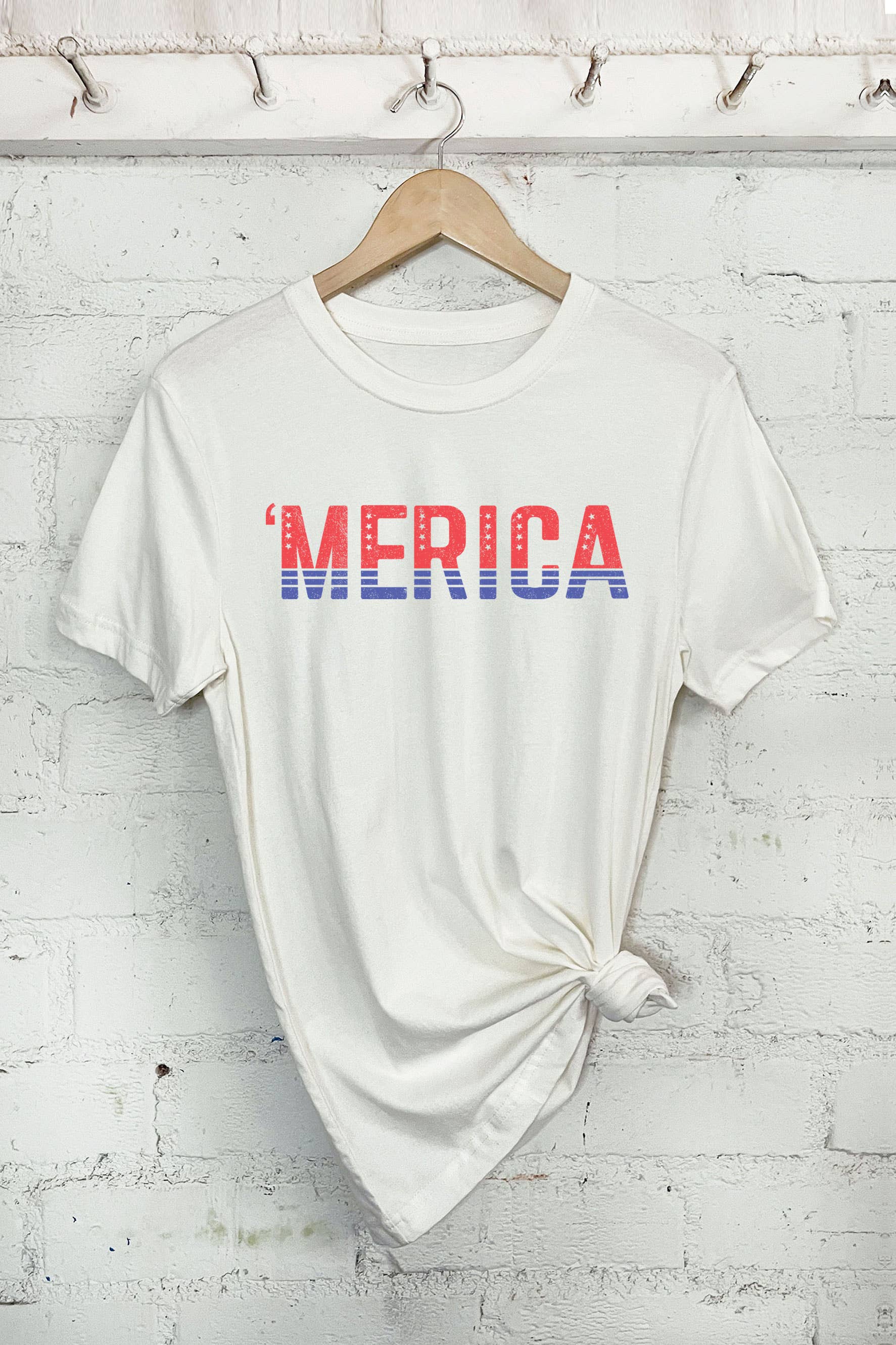 Rustee Clothing - Wholesale Screen Printed T-Shirt - Women's - MERICA4
