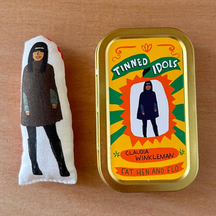 Claudia Winkleman - Mini Keepsake Doll for wholesale by Fat Hen And Flo