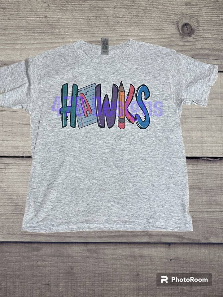 School Mascot Hand Drawn Alphabet for wholesale by 478 Designs