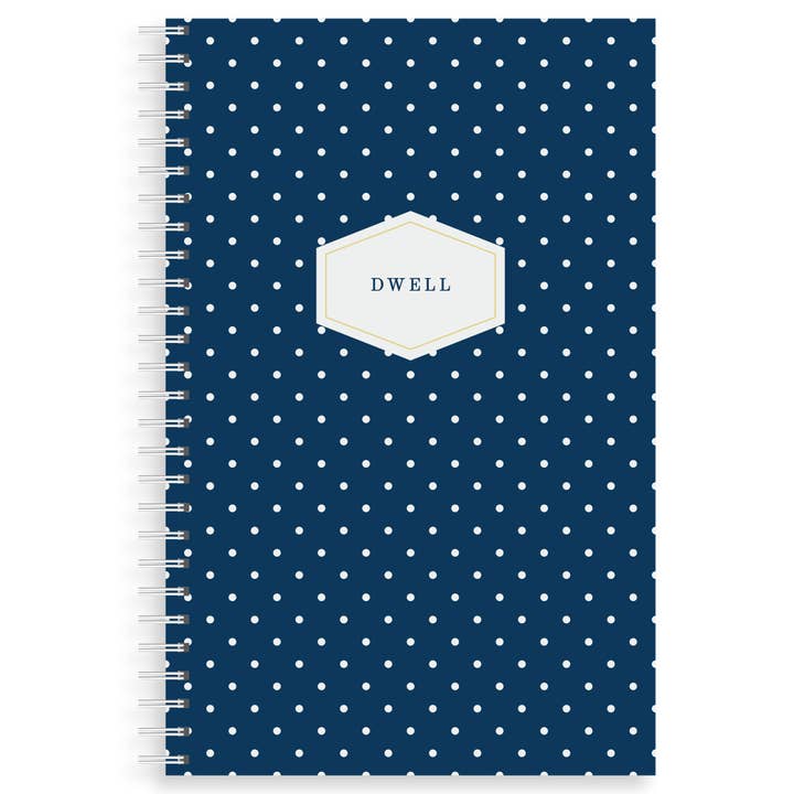 Bible Study Journal, Navy Dot for wholesale by Muscadine Press