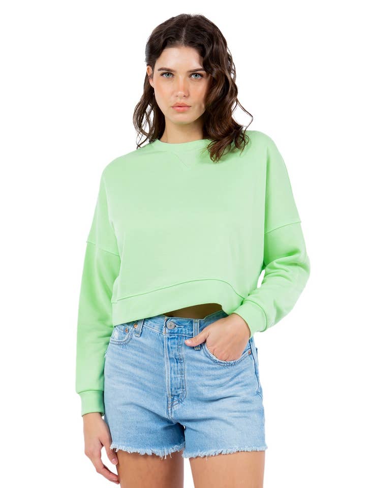 Boswell - Wholesale Sweatshirt - Women's - French Terry Crew Neck