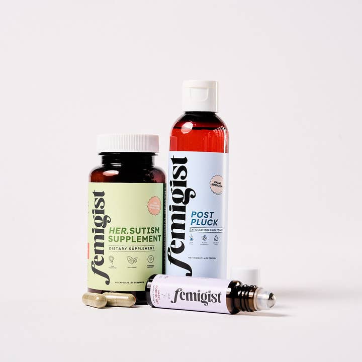 Femigist - Wholesale Facial Care Set/Kit - The Chin Kit – Complete Solution for Female Facial Hair & Hair Reduction1