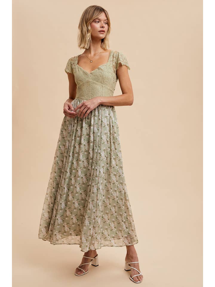 In Loom - Wholesale Jurk - Dames - MAXI-JURK MET GESCHULPTE KANTEN EN CONTRAST4