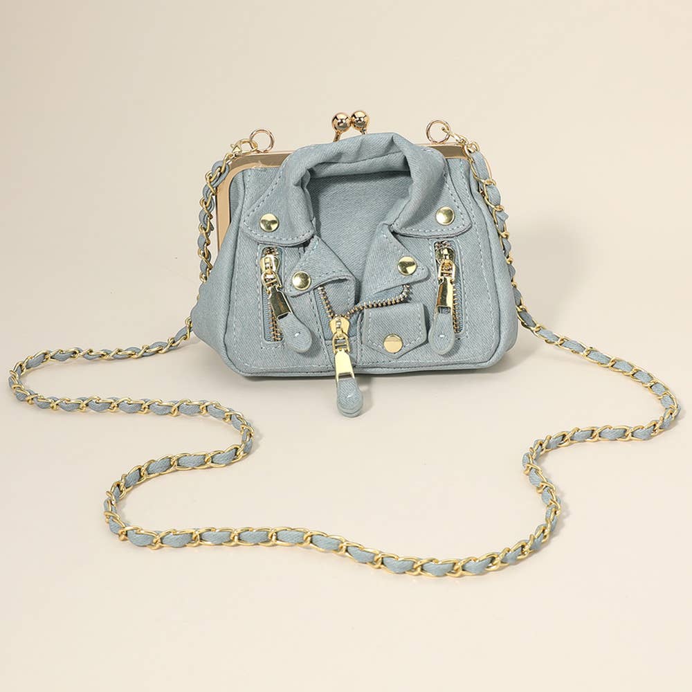 Sensibling Corp. - Wholesale Crossbody Bag - Women's - Faux Leather Motorcycle Jacket Purse / Crossbody Bag6