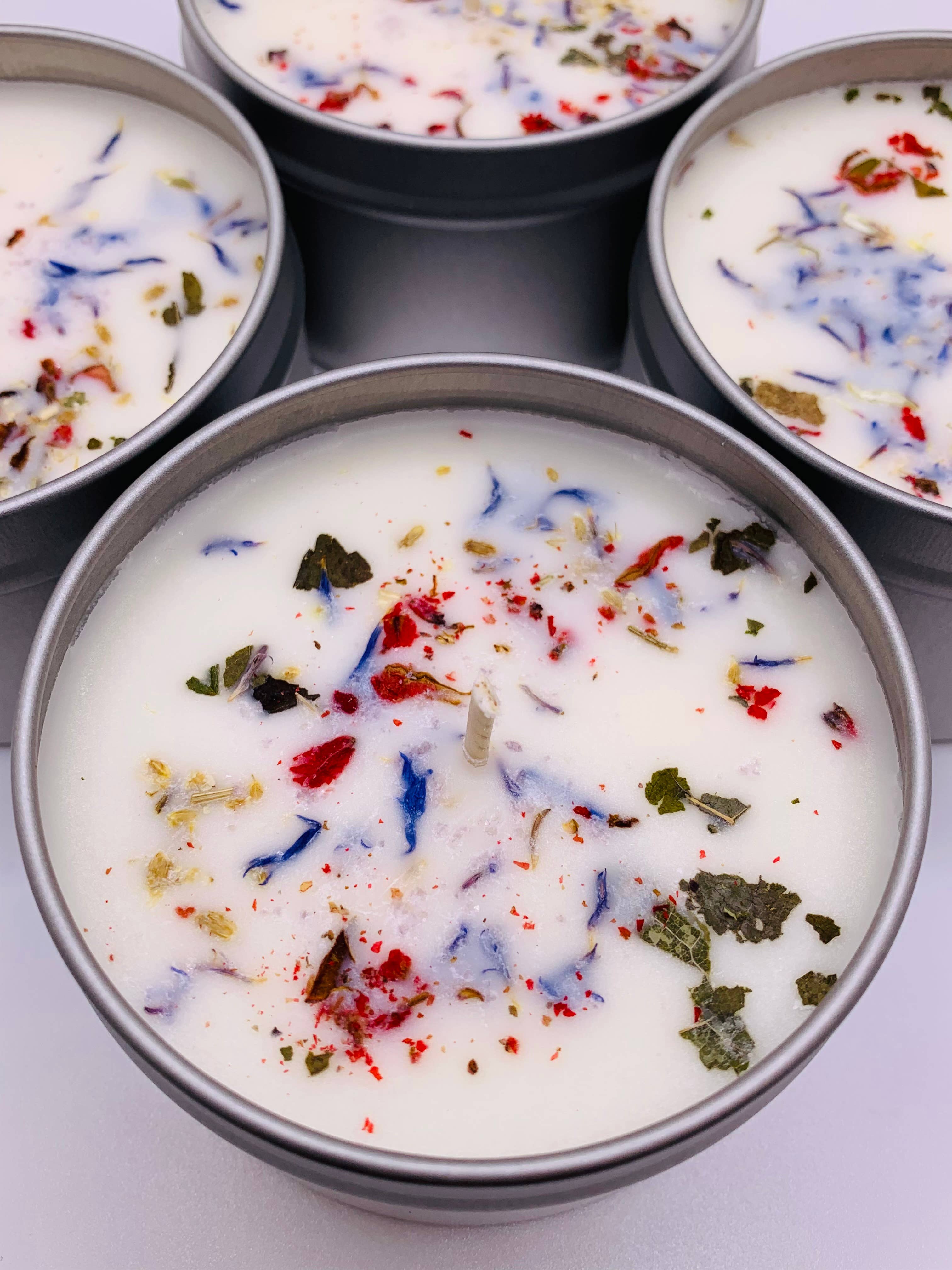 Bet's Bars - Wholesale Travel Candles - Botanical Sprinkled Soy Wax Candles14