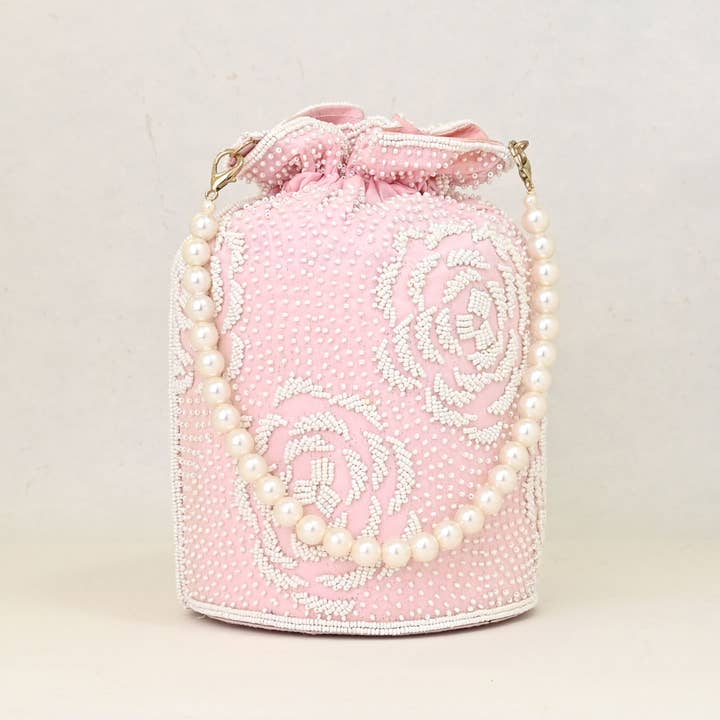 Bridal Bags - Rosaline Blush Pink (Pack of 3) for wholesale by Noyre Berlin