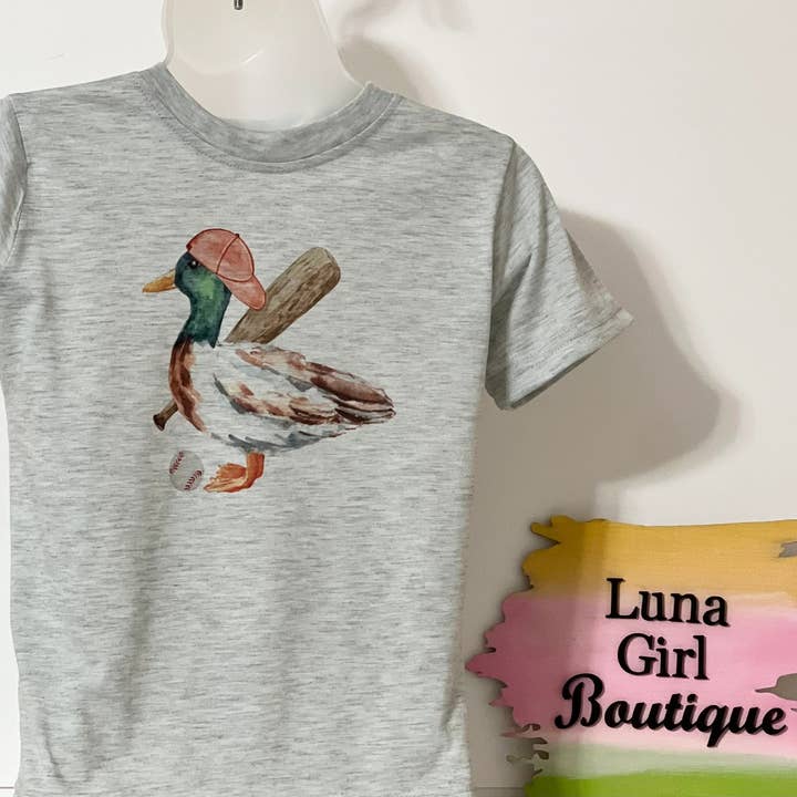 Baseball Duck for wholesale by Luna Girl Boutique