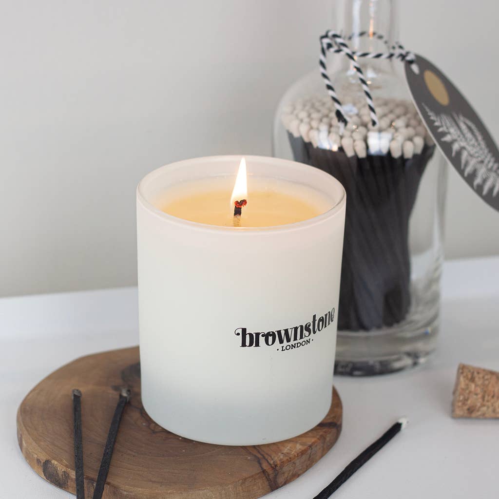 Brownstone London - Wholesale Jar/Filled Candle - Bay Leaf And Lavender Boxed Candle1