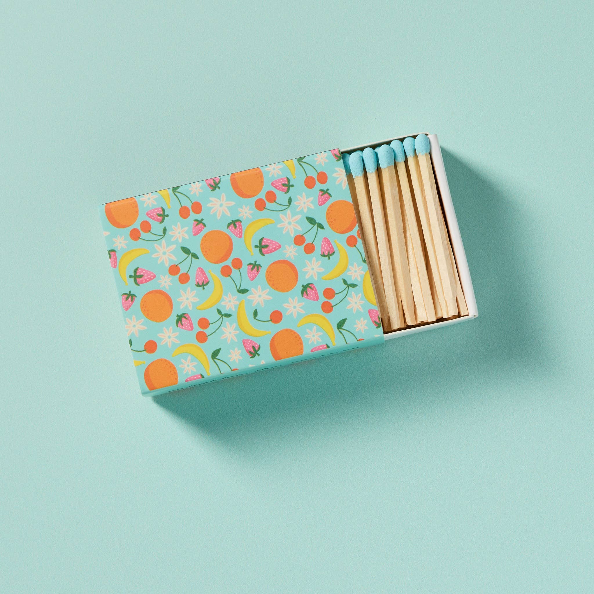 Enlighten the Occasion - Wholesale Matches - Fruit Salad Matchbox with Colorful Matchsticks3