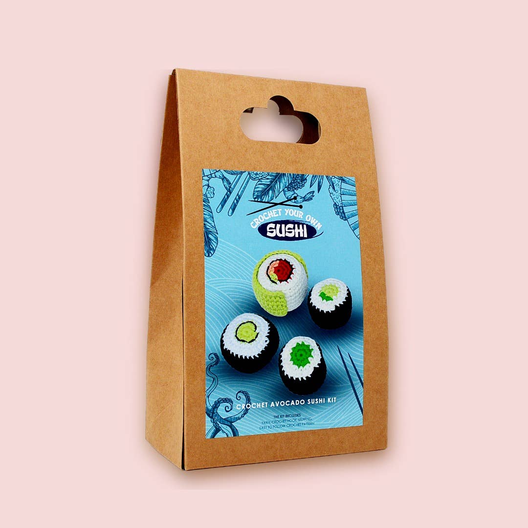 Creative World of Crafts – wholesale Knitting/Crochet Supplies – Knitty Critters - Sushi Set Crochet Kits3