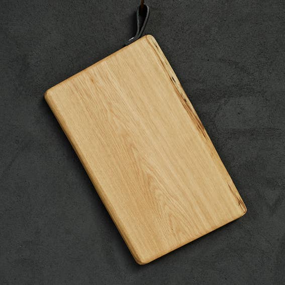 Laura Living Style - Venta al por mayor Tablas de cortar - Tabla para servir y cortar con asa de cuero