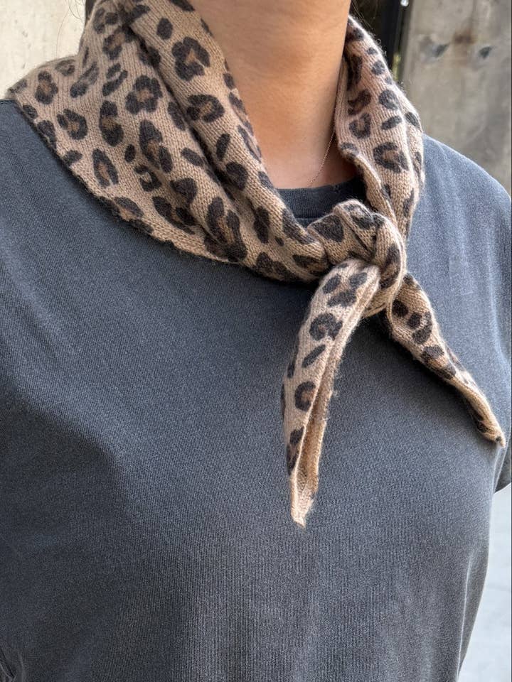 Cashmere Bandana (wholesale) for wholesale by Le Bon Shoppe