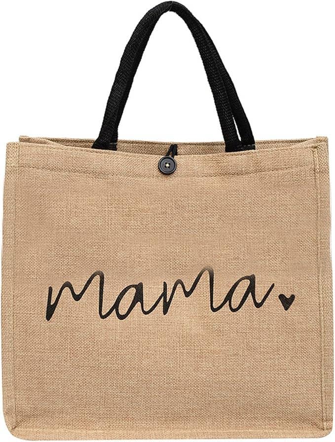 Magnifique Hearts - Wholesale Tote Bag - Unisex - Mama Jute Canvas Tote Bag – Durable & Multi-Use Gift for Mom4