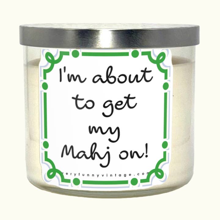 Je suis sur le point d'obtenir mon MAHJ sur Candle. pour la vente par Very Funny Vintage by Weird & Wrong