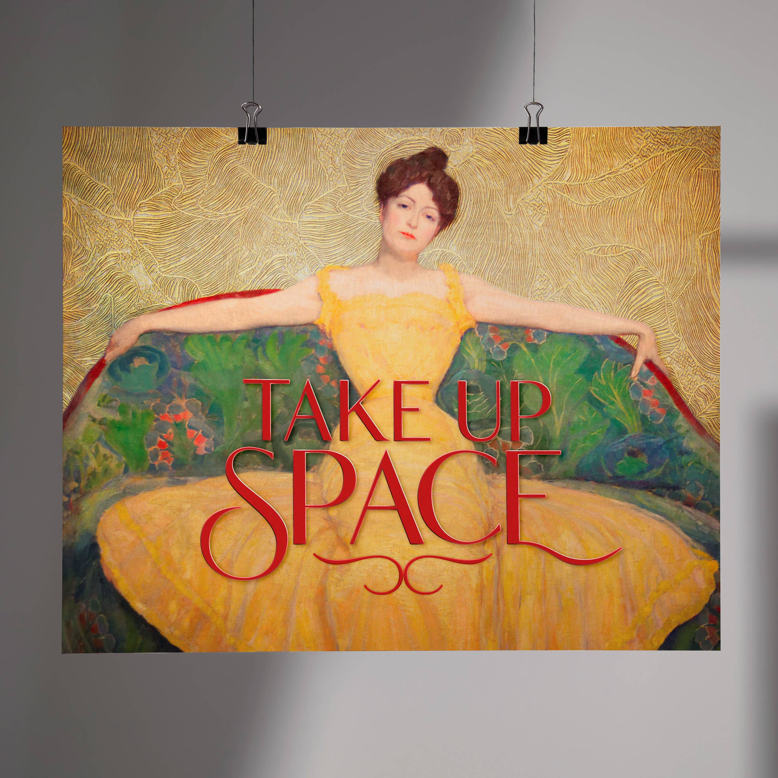 Typeset Studio - Wholesale Art Print - Take Up Space - Altered Classic Art Print2
