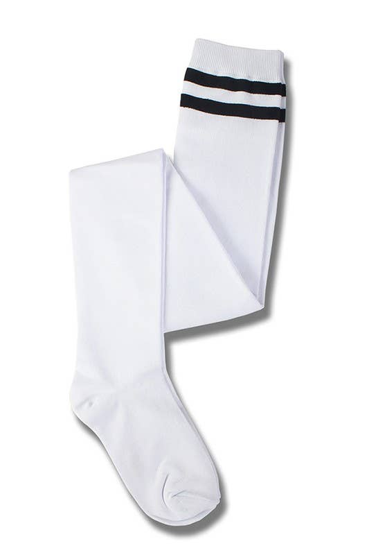 Branco Yemita Riscado Sobre os Joelhos Meias de Joelhos-Ym36-SOX para venda a revendedores na Faire3