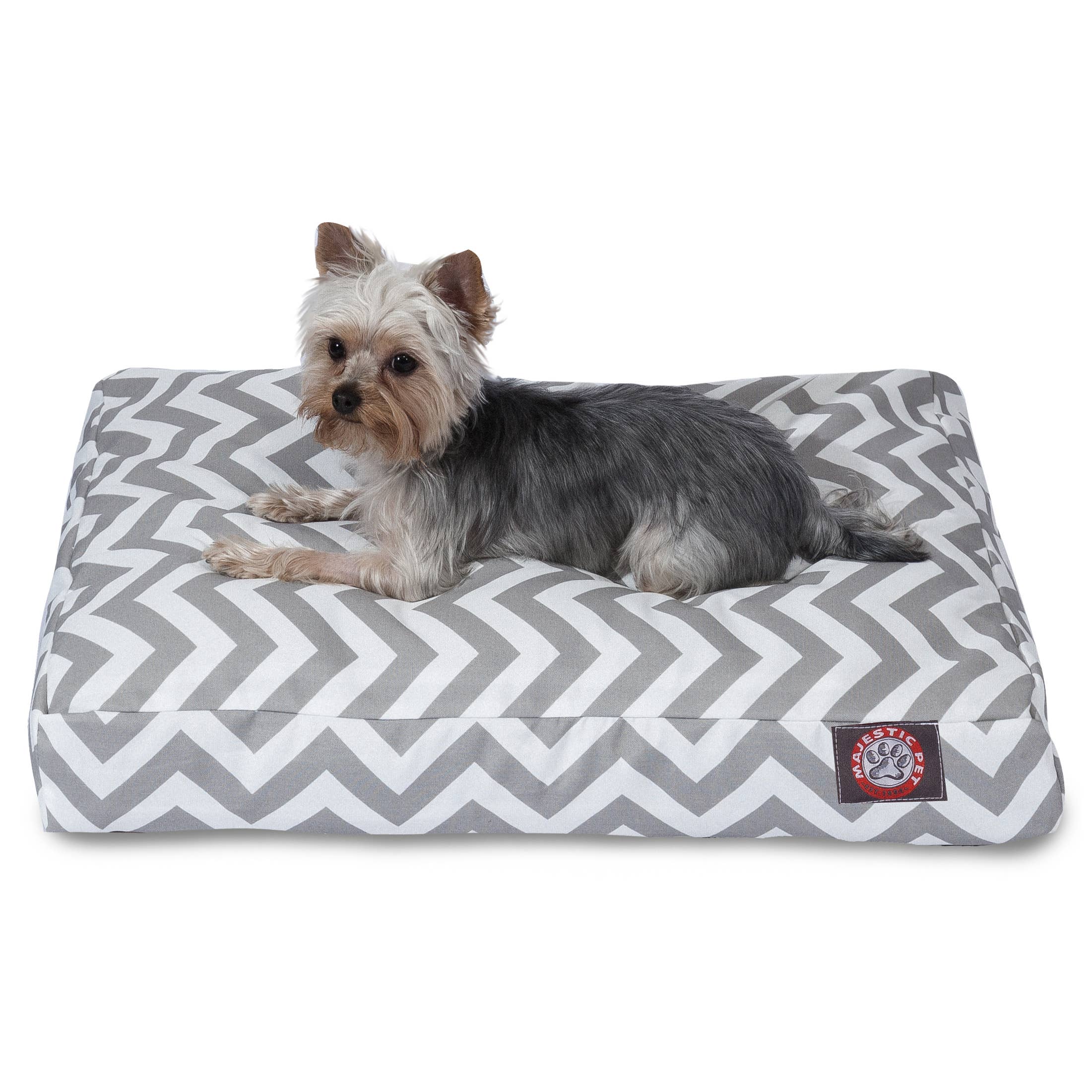Majestic Pet Products – cama - Cão por atacado – Cama retangular para cães Chevron40