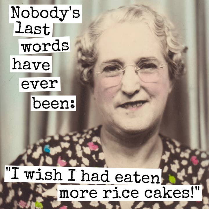 Fridge Magnet. Nobody's Last Words Have Ever Been... for wholesale by Raven's Rest Studio