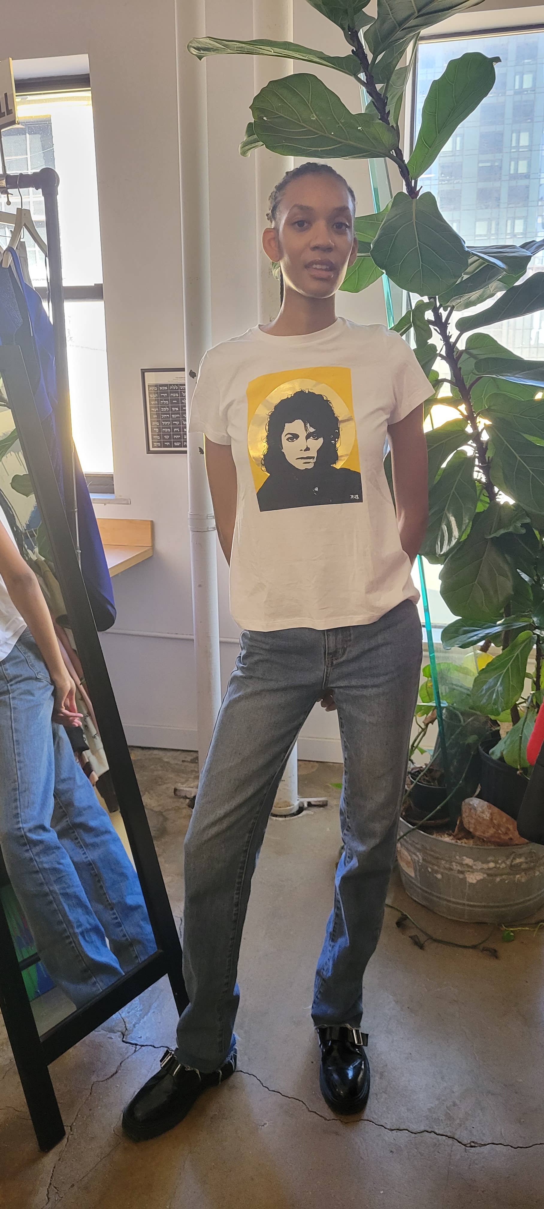 Proof of Concept - Wholesale Screen Printed T-Shirt - Women's - Michael Jackson 21SS032