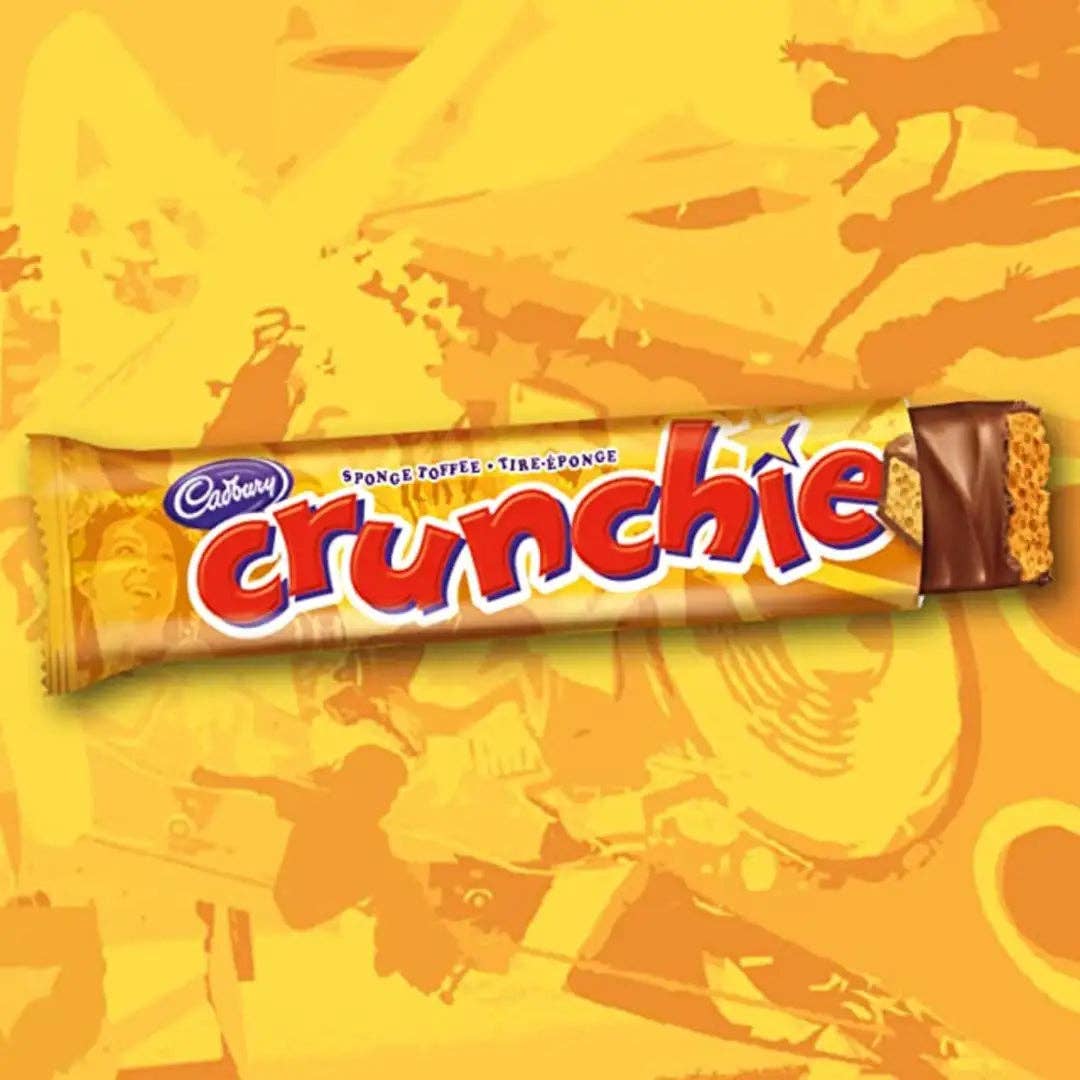 Echo Sales America - Wholesale Chocolate Bar - Cadbury Crunchie Chocolatey Candy Bars, 44 g - 24ct1