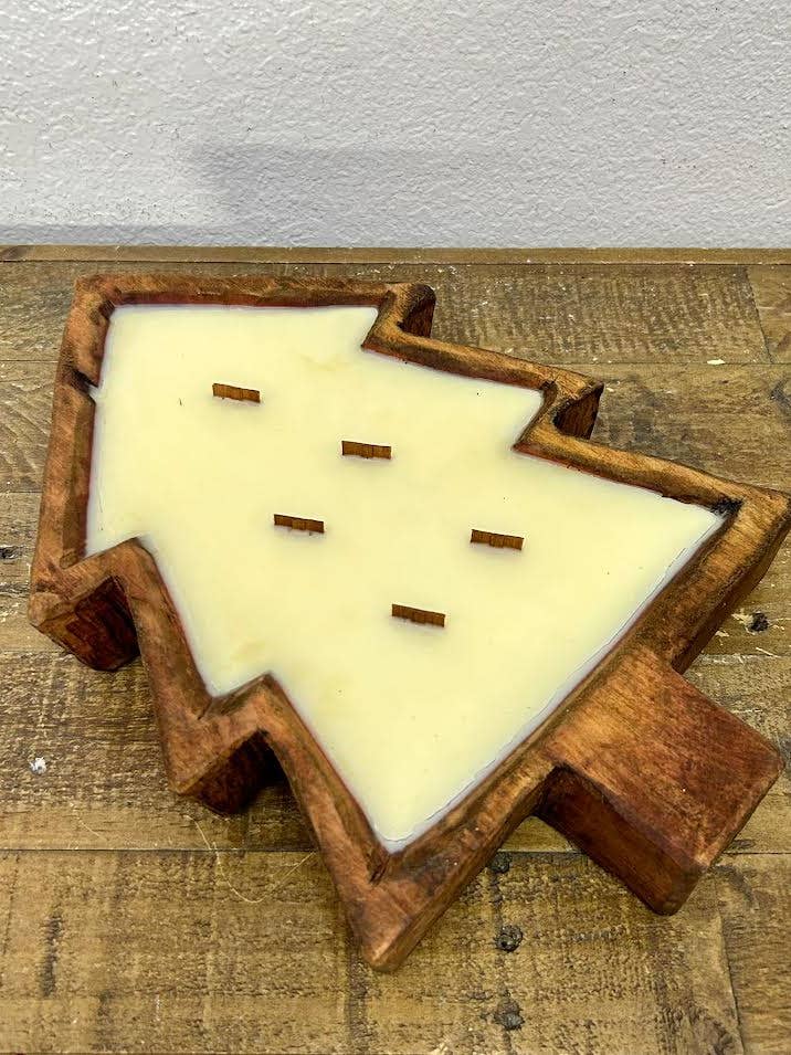 Tree Dough Bowl, Handmade, #A for wholesale by Rustic Farm