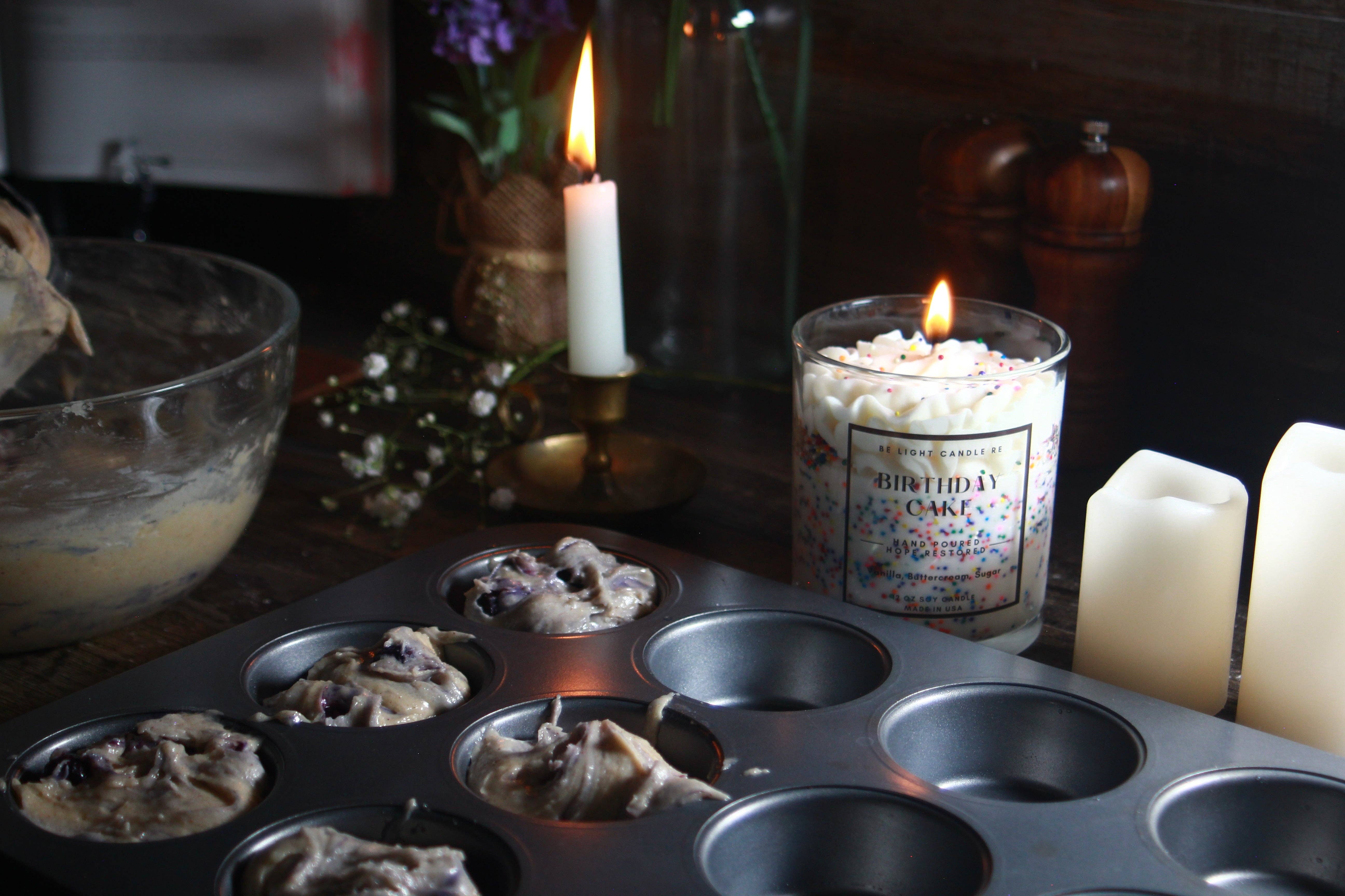 Be Light Candle RE - Wholesale Jar/Filled Candle - Birthday Cake, Scented Soy Candle | Most Loved Gift | Friend7