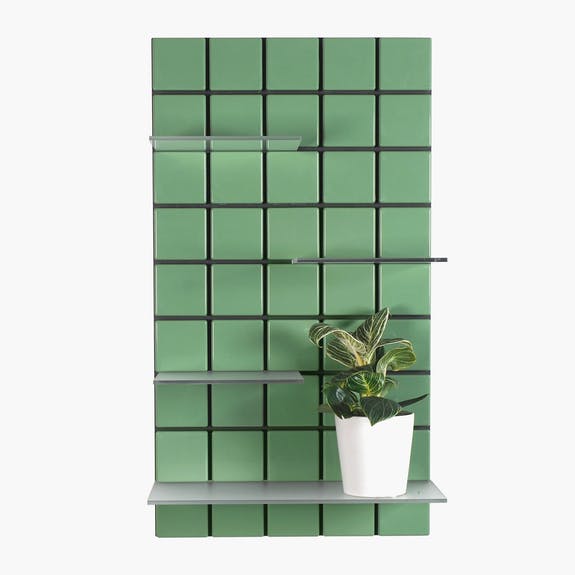 Pellington Design - Wholesale Wall Mounted Shelf - Confetti Monochrome - Pale Green3