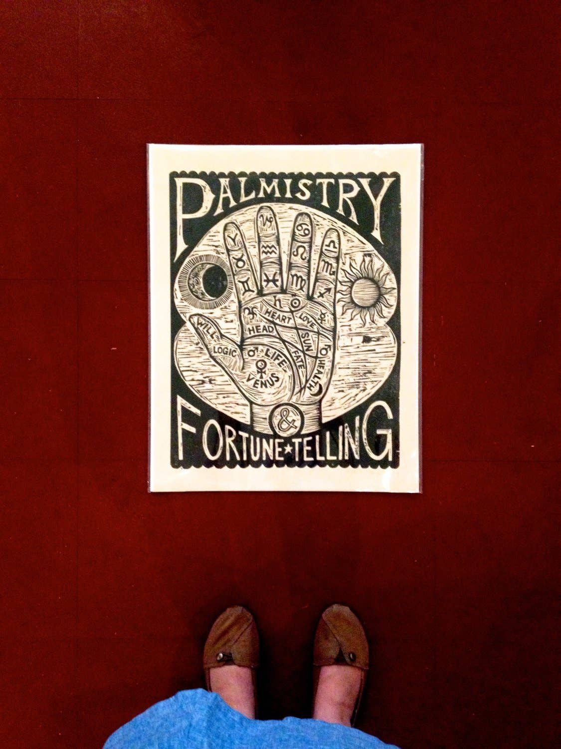 Horse & Hare – wholesale Art print – Palmistry Art Print1