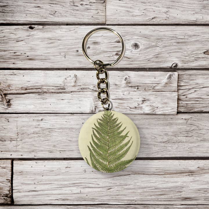 NatureCuts - Wholesale Lapel Pin/Button - Fern Pin Button, Fern Keychain, Fern Magnet5