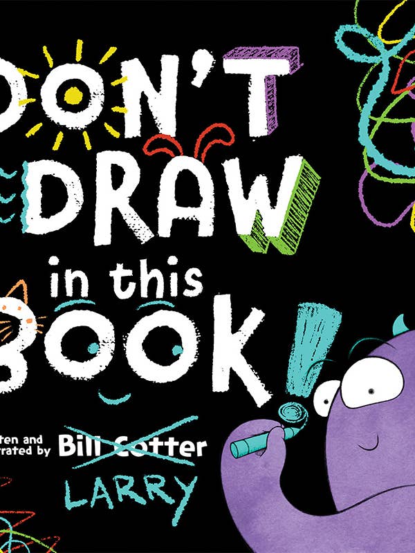 Don't Draw in This Book! for wholesale by Sourcebooks