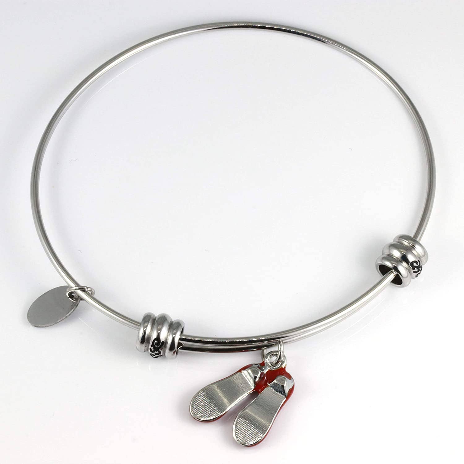 Dave The Bunny – Engroshandel Armbånd med vedhæng – Troldmanden fra Oz | Ruby hjemmesko smykker eller Ruby Red Slippers armbånd armbånd for Fans af Troldmanden fra Oz Gaver eller Troldmanden fra Oz Samleobjekter af Ruby Red Tøfler til Dorothy fra Troldmanden fra Oz Party Favor8