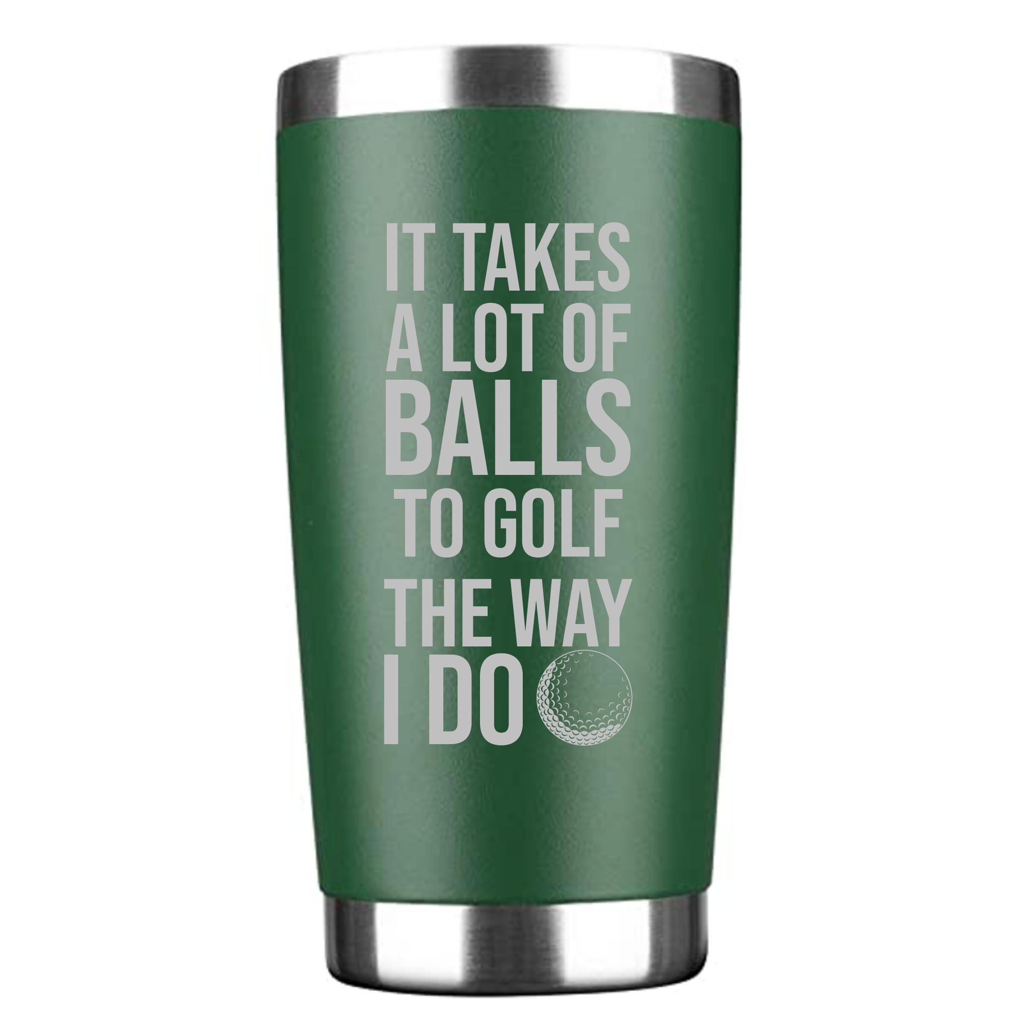 Acential Drinkware - Wholesale Insulated Mug/Tumbler - It Takes A Lot of Balls Golf Tumbler, Golf Gifts3