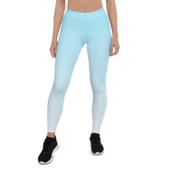 Leggins Arctic Ice Ombre de cintura baja para venta al por mayor de HAVAH