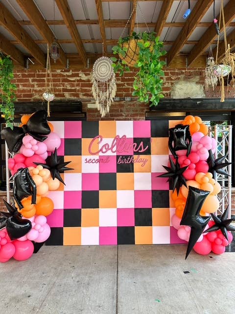 Burst Party Co – wholesale Ballong – Svart bågeballong 40"2