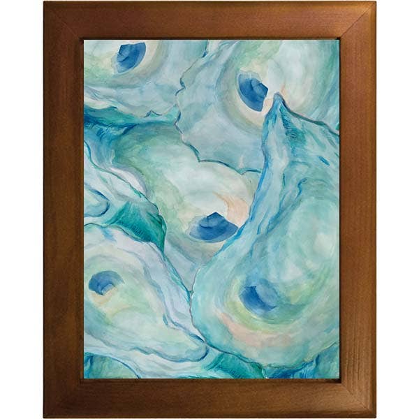 Awash In Oysters Tile Trivet for wholesale by B McVan Designs