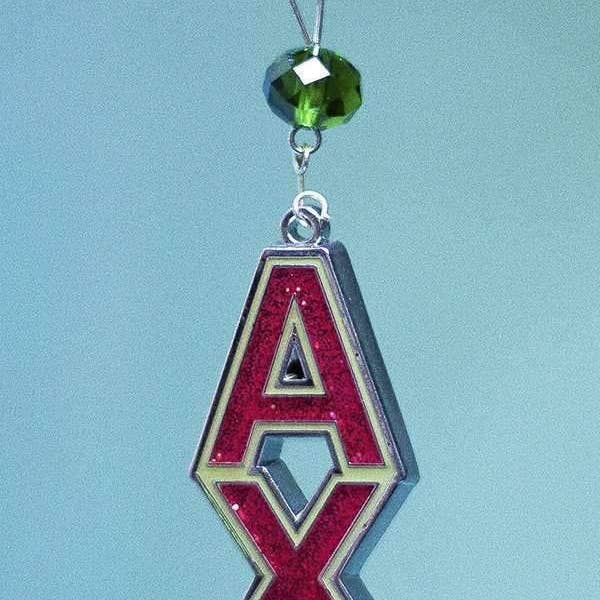 MagTrim - Wholesale Ornament - Logo Bling - Alpha Chi Omega - Magnetic Ornament
