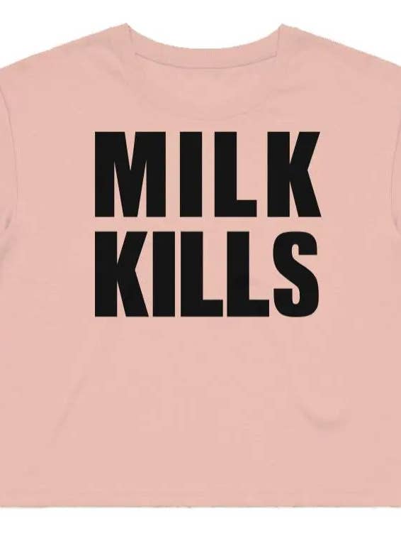 Le lait tue - T-shirt court de rue (Porté par Hayley Williams / Paramore) pour la vente par Amp'd Apparel Company