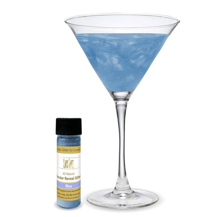 Lux Life – Großhandel Drink Topper – Lux Life Gender Reveal Essbarer Glitzer für Getränke
