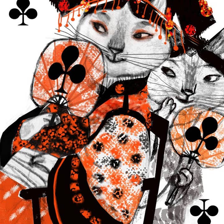 Artiphany – wholesale Playing cards – Kitten Club Playing Cards