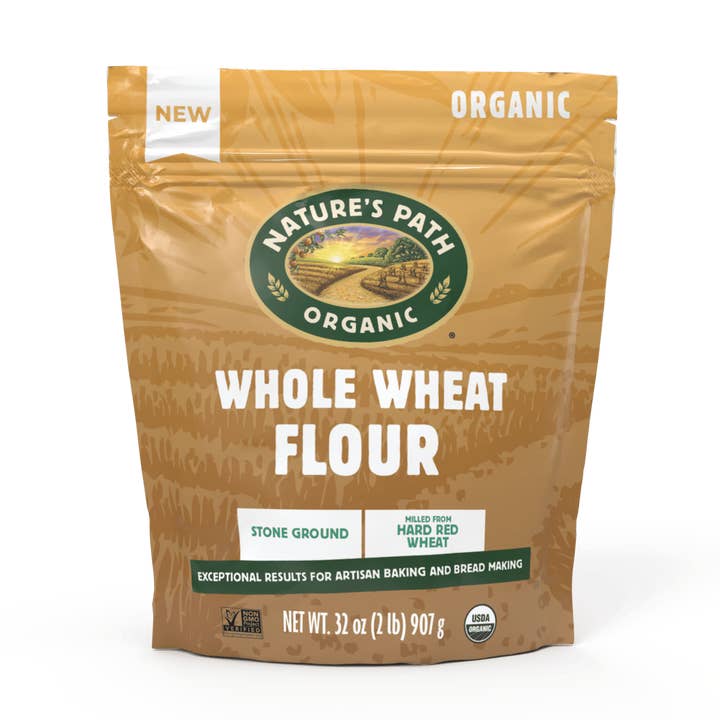 Whole Wheat Flour, 32 oz Bag for wholesale by Nature's Path