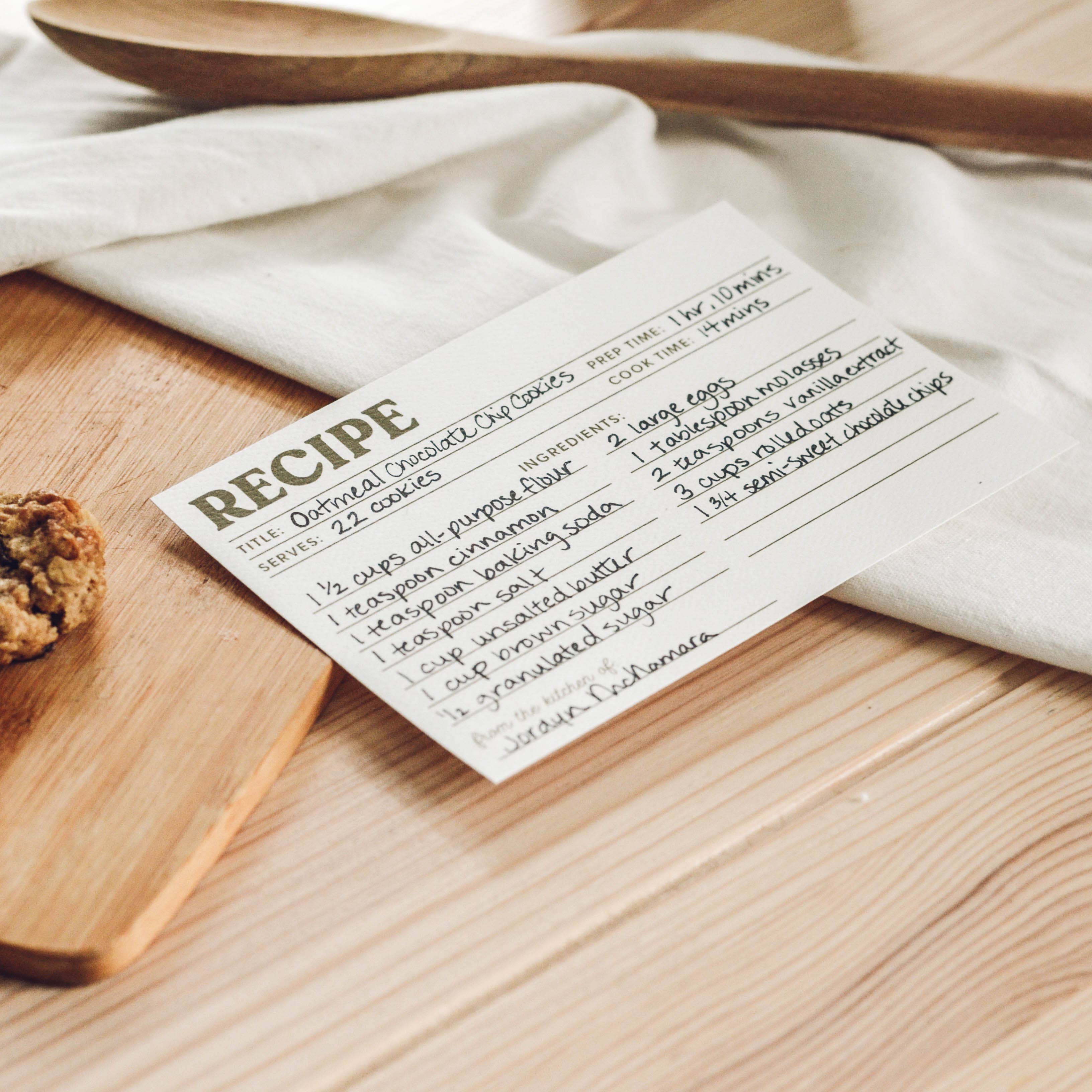 Jo Creative Co - Wholesale Recipe Card - Modern Farmhouse Recipe Cards3