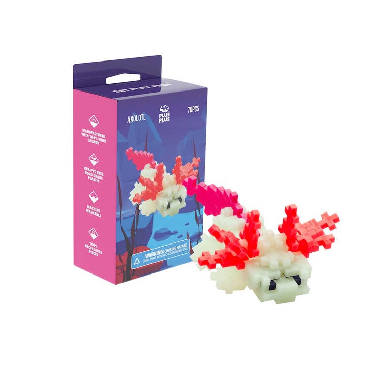 Box - Axolotl for wholesale by Plus-Plus USA
