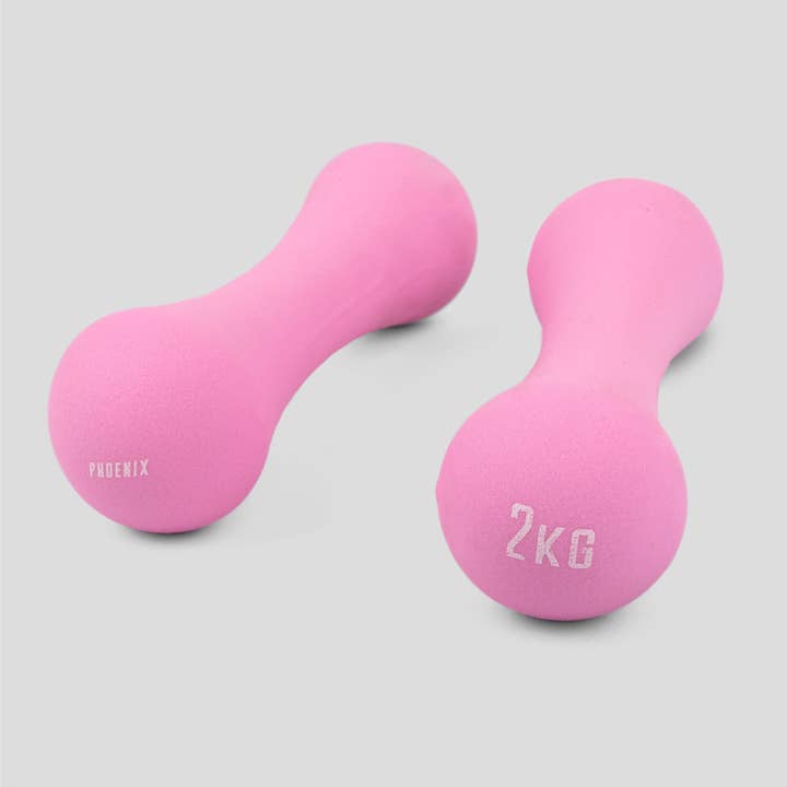 Phoenix Fitness - Venta al por mayor Material de fitness - Mancuerna 2Kg Rosa