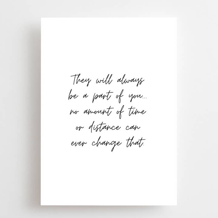 Loss Of Their Sibling - Quote for wholesale by The Lettery Studio
