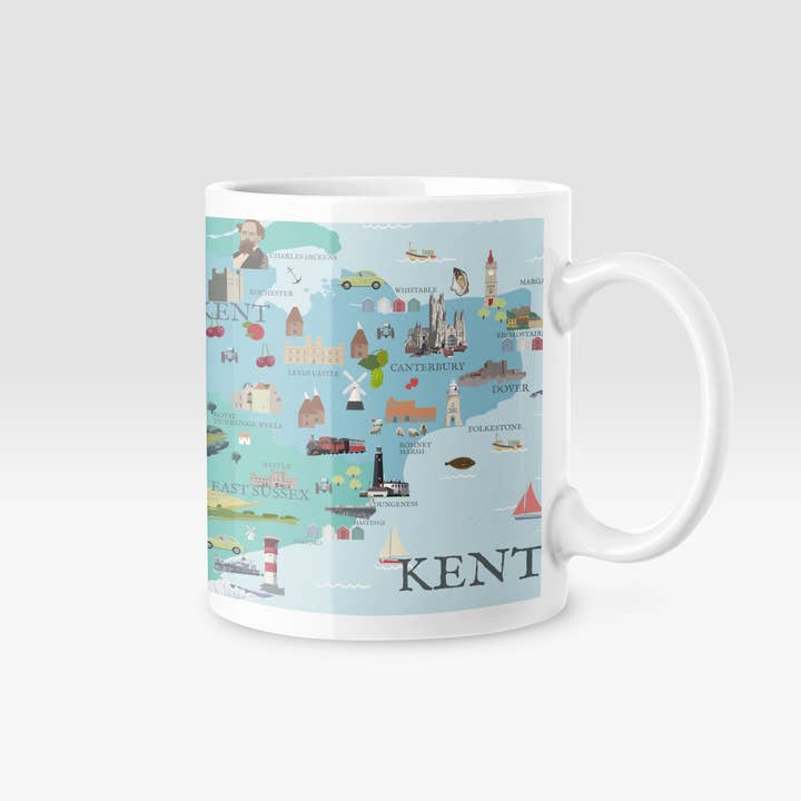 Betty Boyns Designs – wholesale Coffee mug – ILLUSTRATED MAP MUGS29