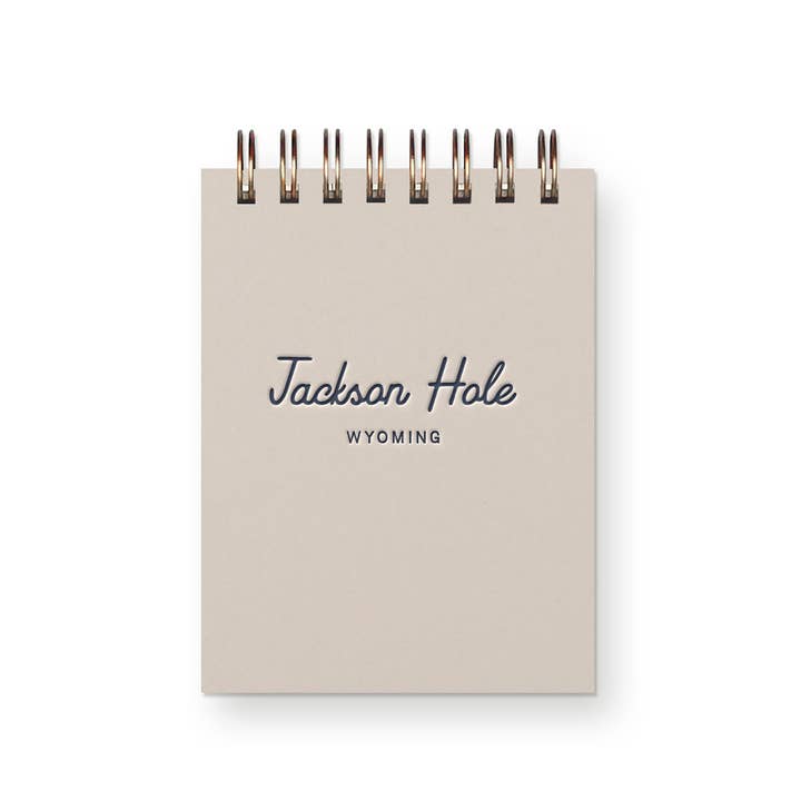 Ruff House Print Shop - Wholesale Notebook - Custom City Straight Script Mini Jotter Notebook